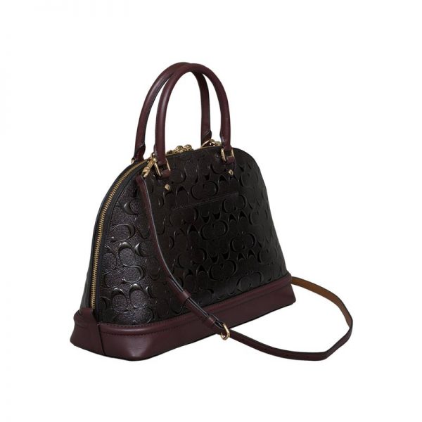 coach-signature-debossed-Patent-Sierra-Satchel