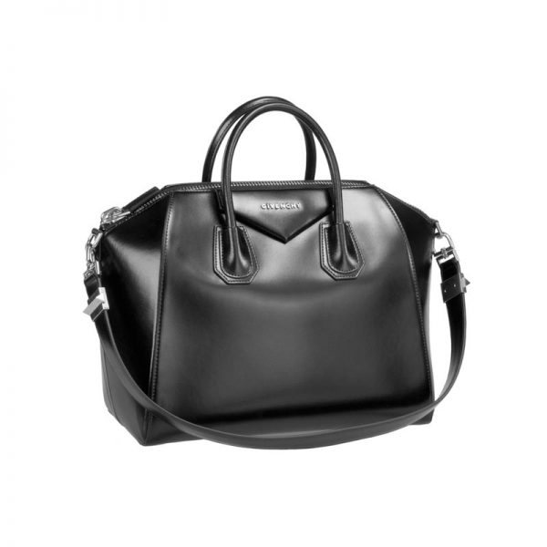 givenchy-antigona-black-medium-Matte-Burgundy-Leather
